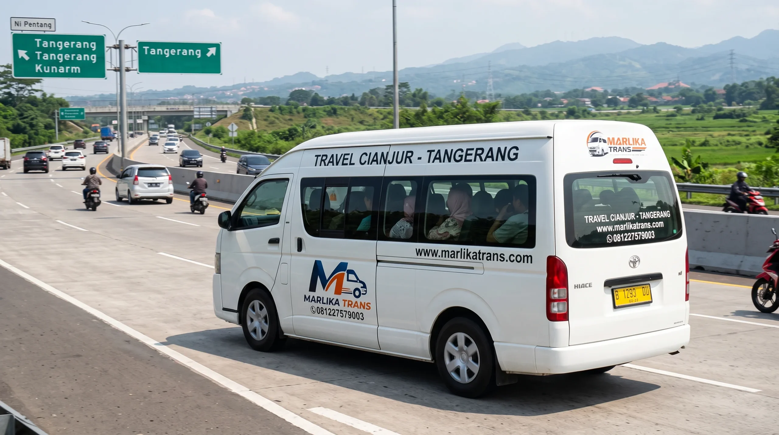 Armada Keberangkatan Travel Karawang Bandung Marlika Trans