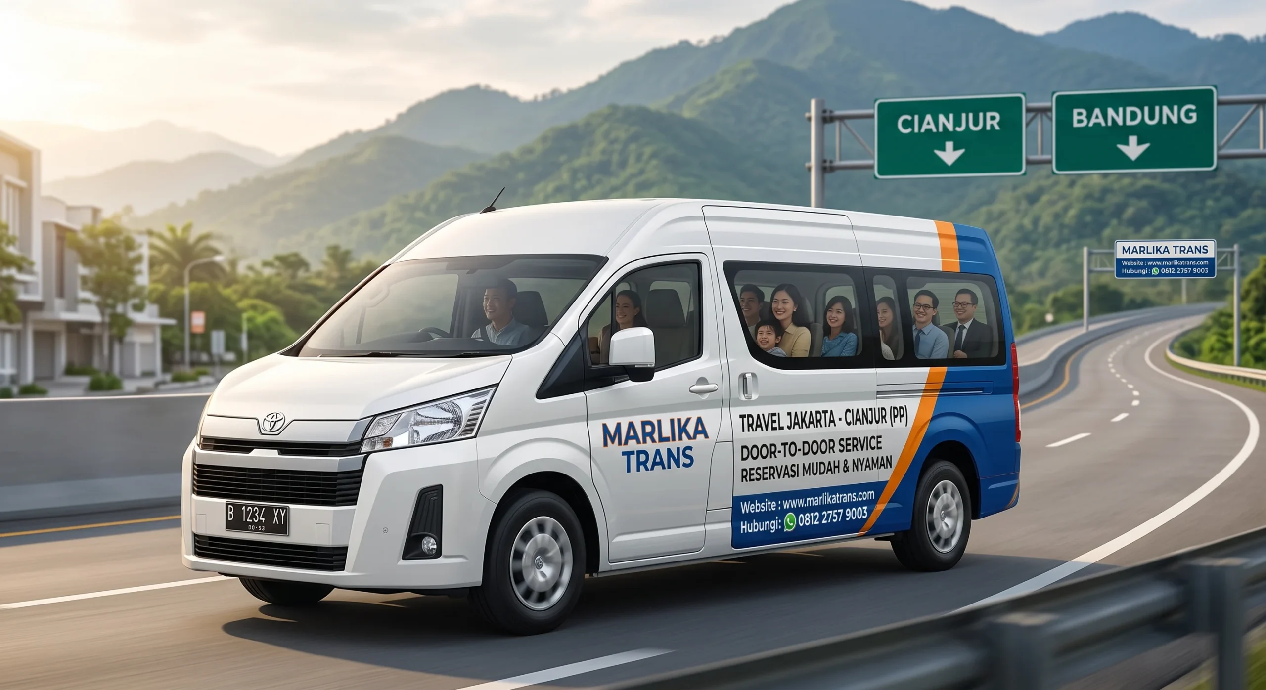 Layanan Kepulangan Travel Karawang Cianjur Door to Door by Marlika Trans